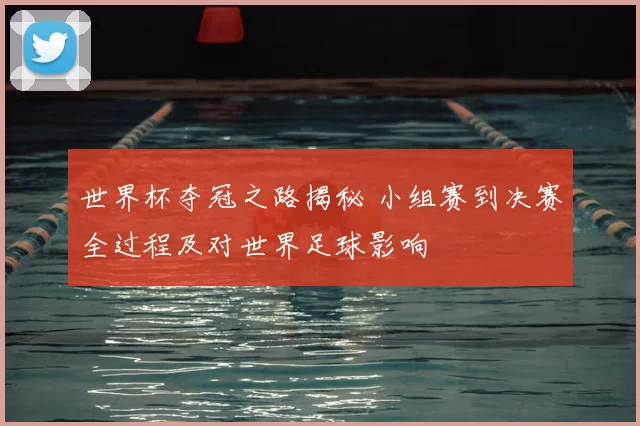 世界杯夺冠之路揭秘 小组赛到决赛全过程及对世界足球影响